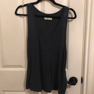 NAVY BLUE THICK TANK TOP
